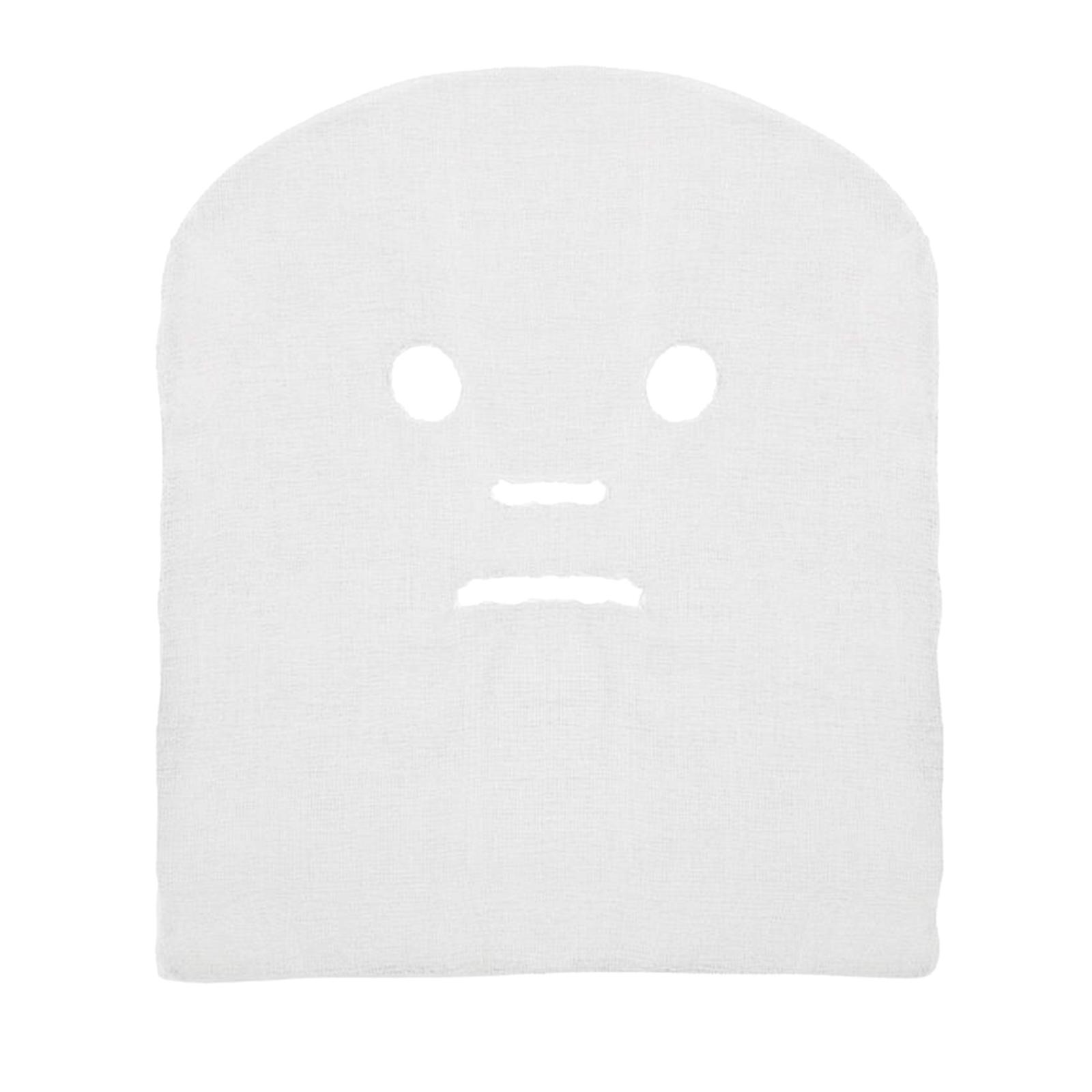 Face Mask Skincare - 피부 관리용 페이스 마스크, 화이트 코튼