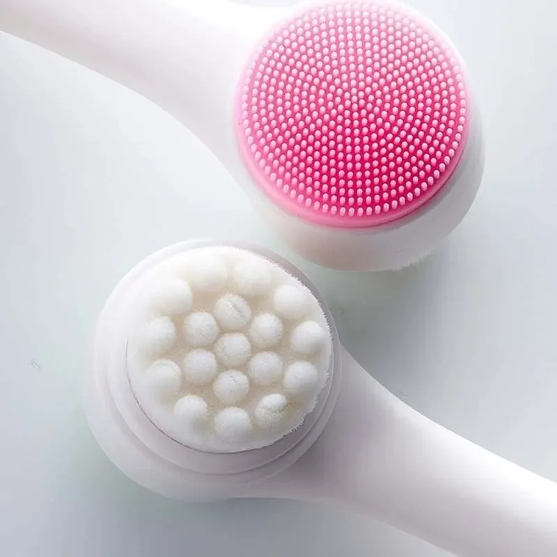 Cleanser Face - CNK 도매용 3D 양면 클렌징 브러시,
