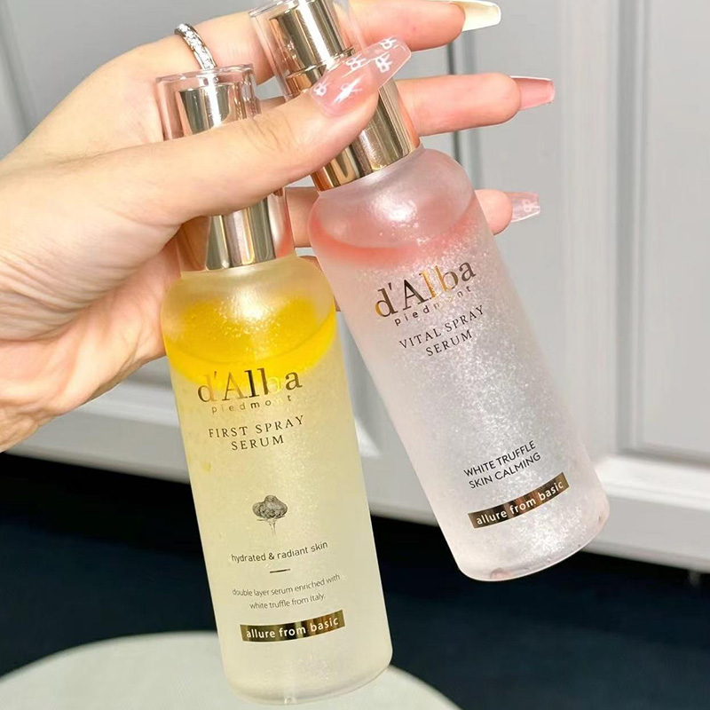 Skincare Glowing - D'Alba SPF50+ 화이트 트러플 세럼 토너,