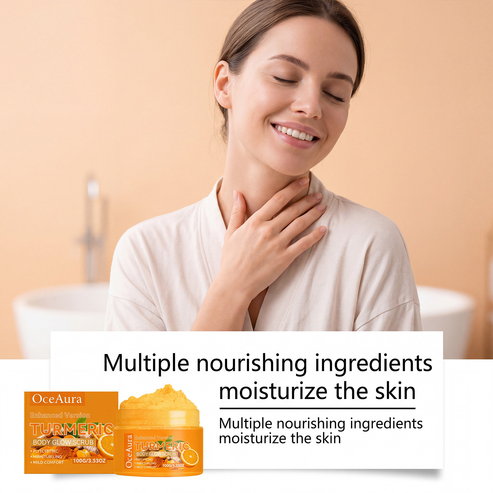 터메릭 바디 스크럽 딥 클렌징 지속적인 향기 칙칙함 개 - Skincare Glowing 리뷰 및 가격