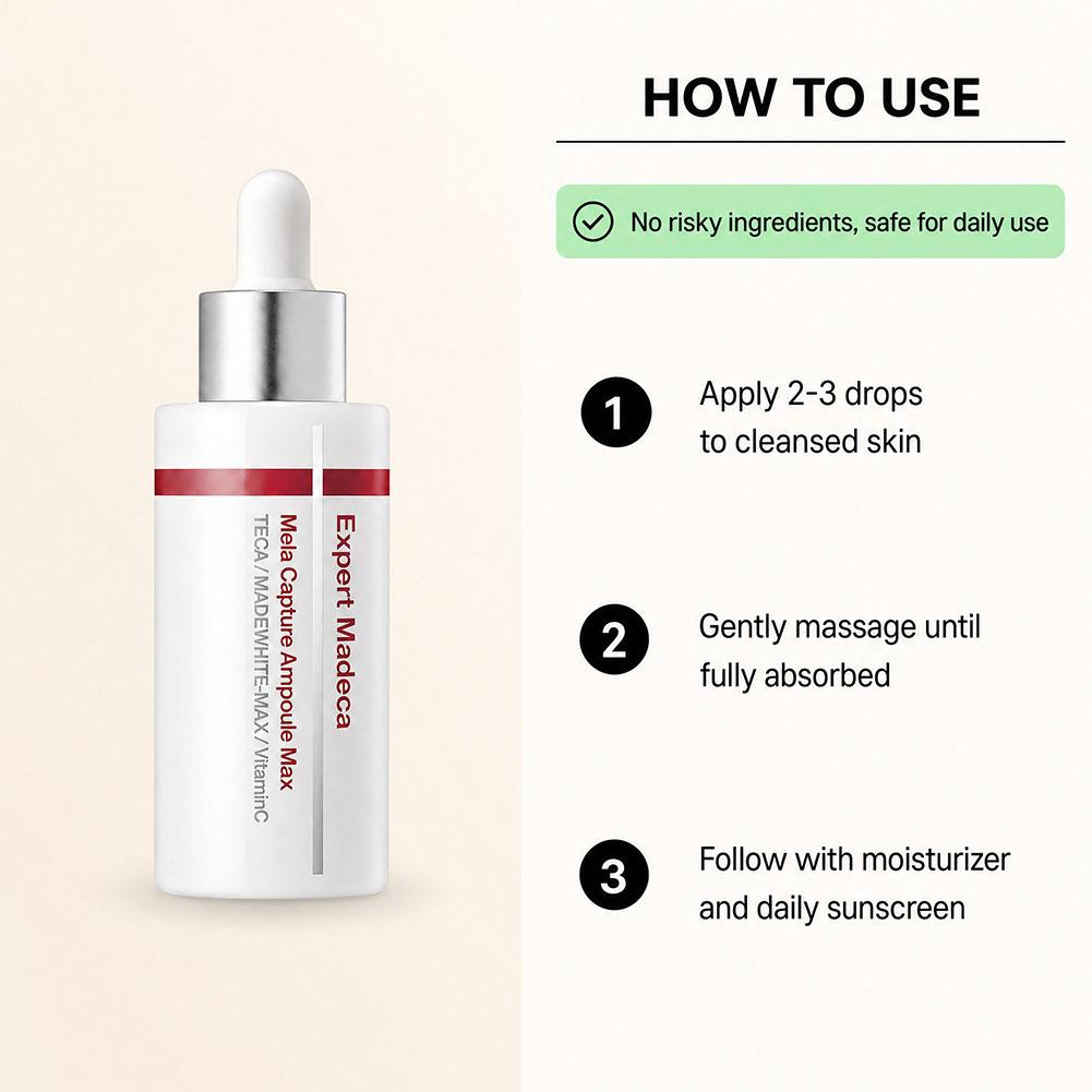 전문가용 마데카 멜라 캡처 앰플 맥스 페이스 에센스,  - Vitamin C Serum 리뷰 및 가격