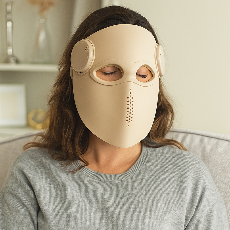 전문가용 실리콘 LED 레드 라이트 테라피 얼굴 및 목 - Face Mask Skincare 리뷰 및 가격