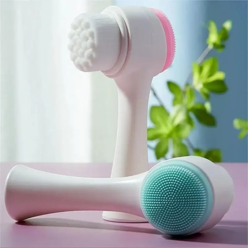 CNK 도매용 3D 양면 클렌징 브러시, 부드러운 수동 - Cleanser Face 리뷰 및 가격