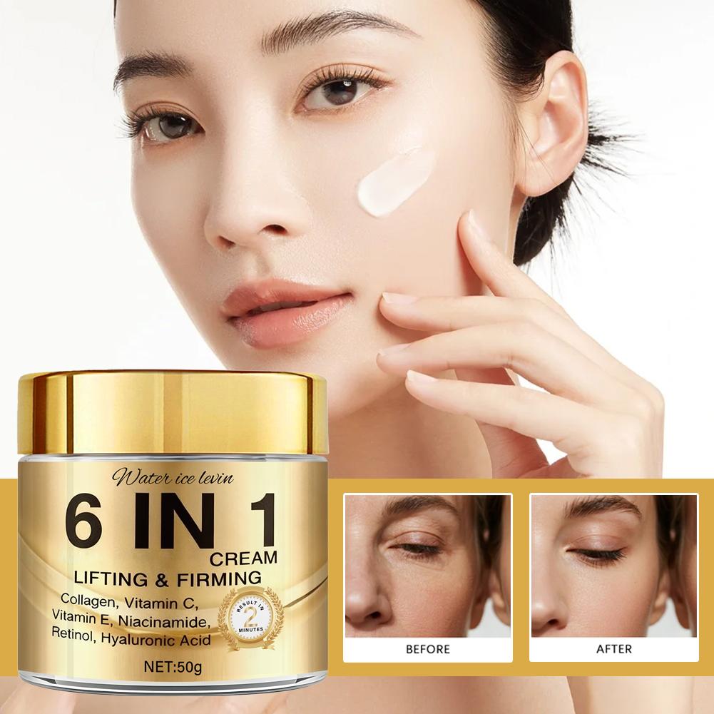 6 IN 1 콜라겐 페이스 크림 리프팅 퍼밍 모이스처라 - Vitamin C Serum 리뷰 및 가격