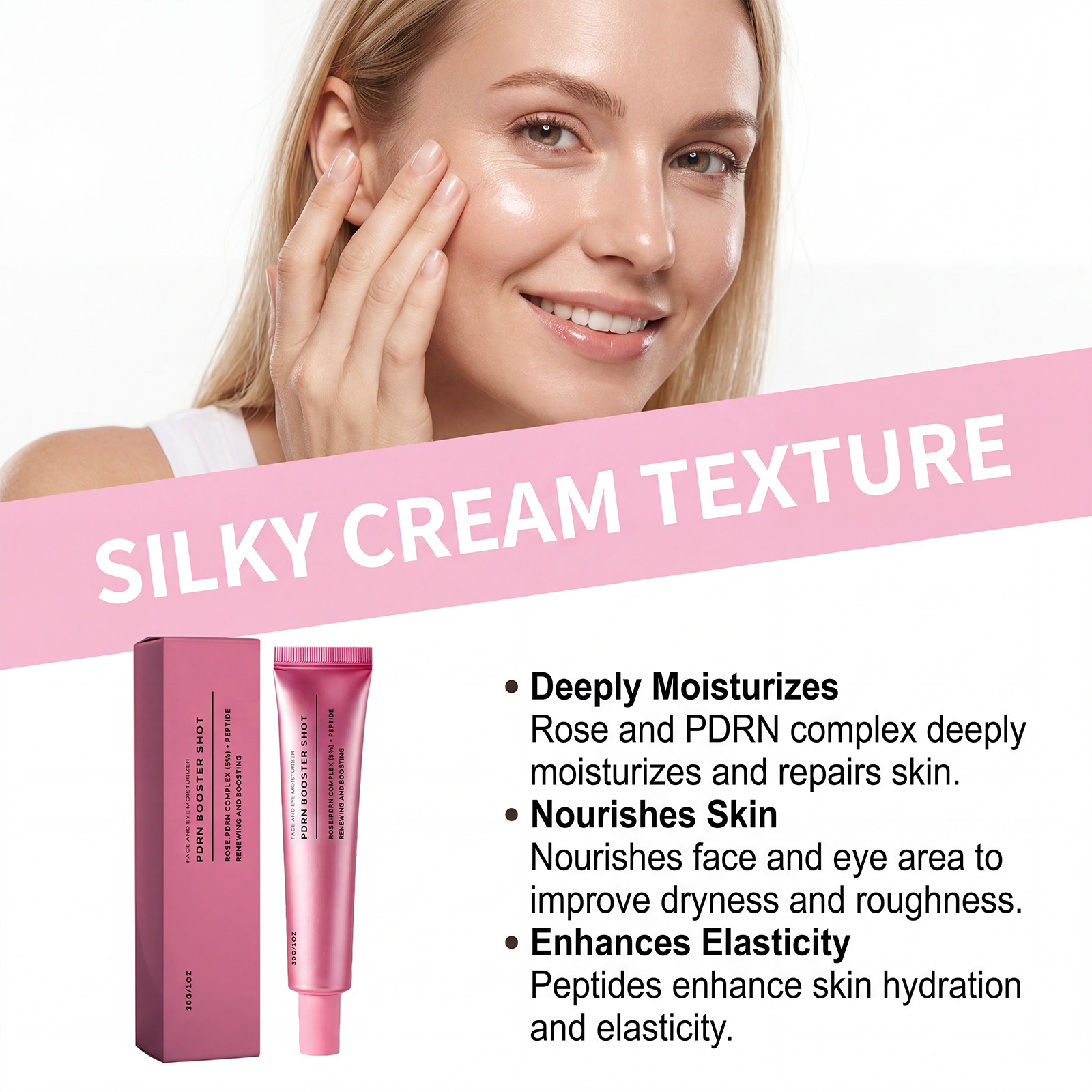 부스터 샷 페이스 크림: 피부 탄력을 강화하고, 건조함 - Skincare Glowing 리뷰 및 가격