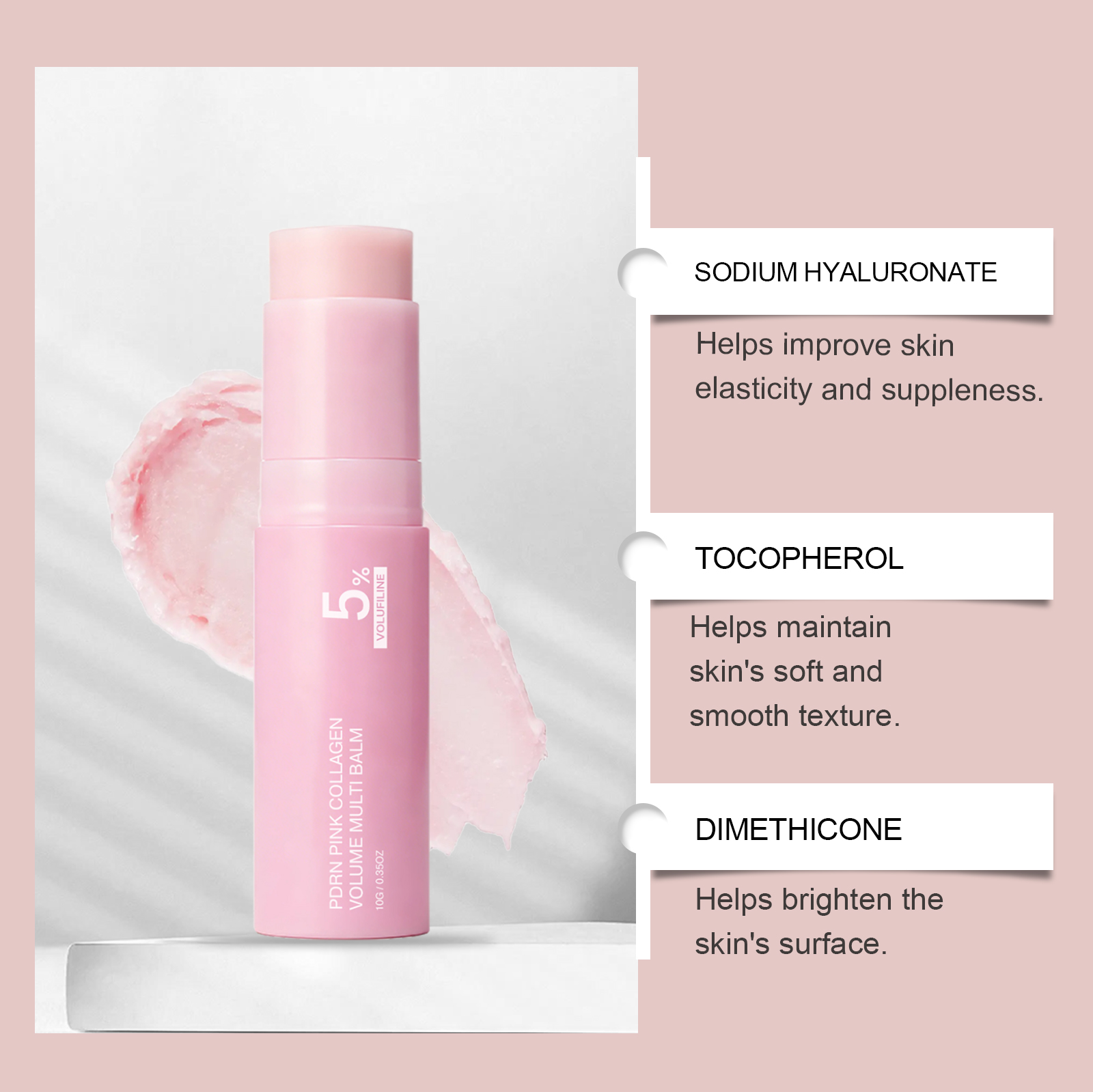 K-뷰티 PDRN 5% 볼루필린 & 콜라겐 멀티밤 스틱 - Retinol Cream 리뷰 및 가격
