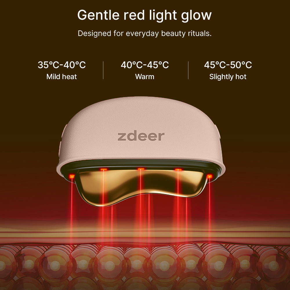 ZDEER GS5 전기 구아샤 마사지기, 온열 기능이  - Skincare Glowing 리뷰 및 가격