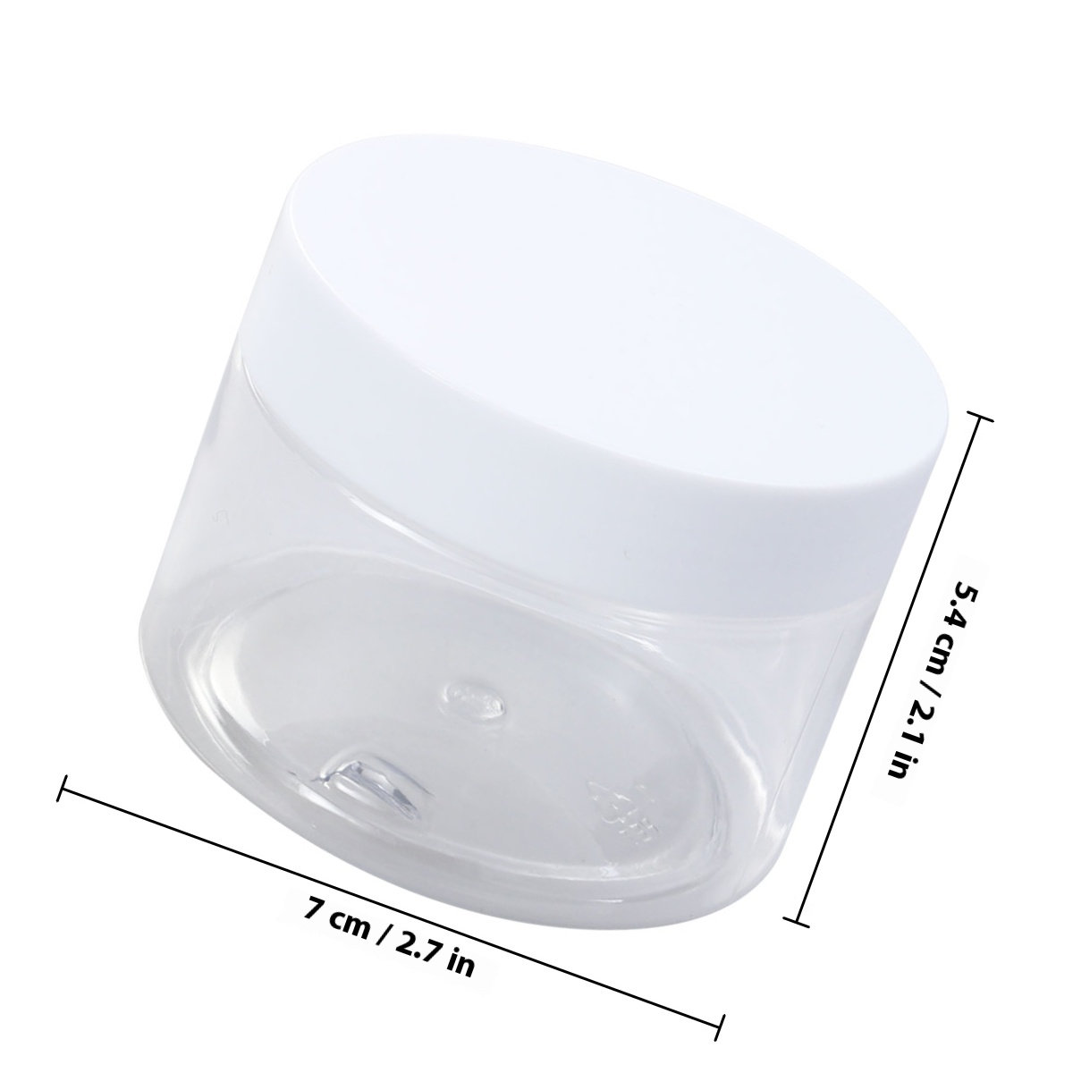 12개들이 투명 플라스틱 넓은 입구의 점토 보관 용기, - Body Lotion 리뷰 및 가격