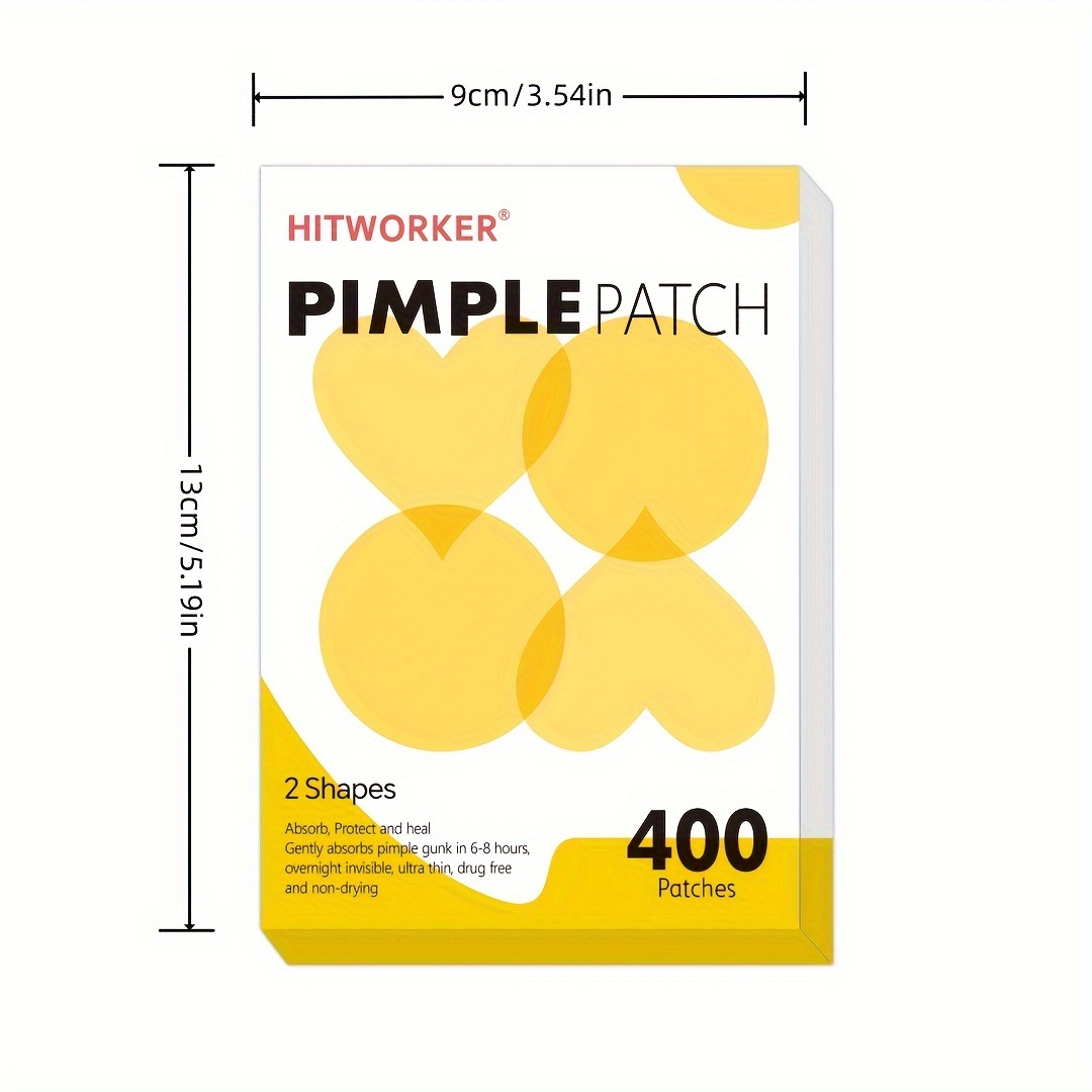 400개입 하이드로콜로이드 원형 하트 모양 여드름 패치 - Face Oil 리뷰 및 가격